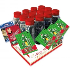 NMR Toys & Novelties Novelty Christmas 150pc Micro-Puzzle In A Tube