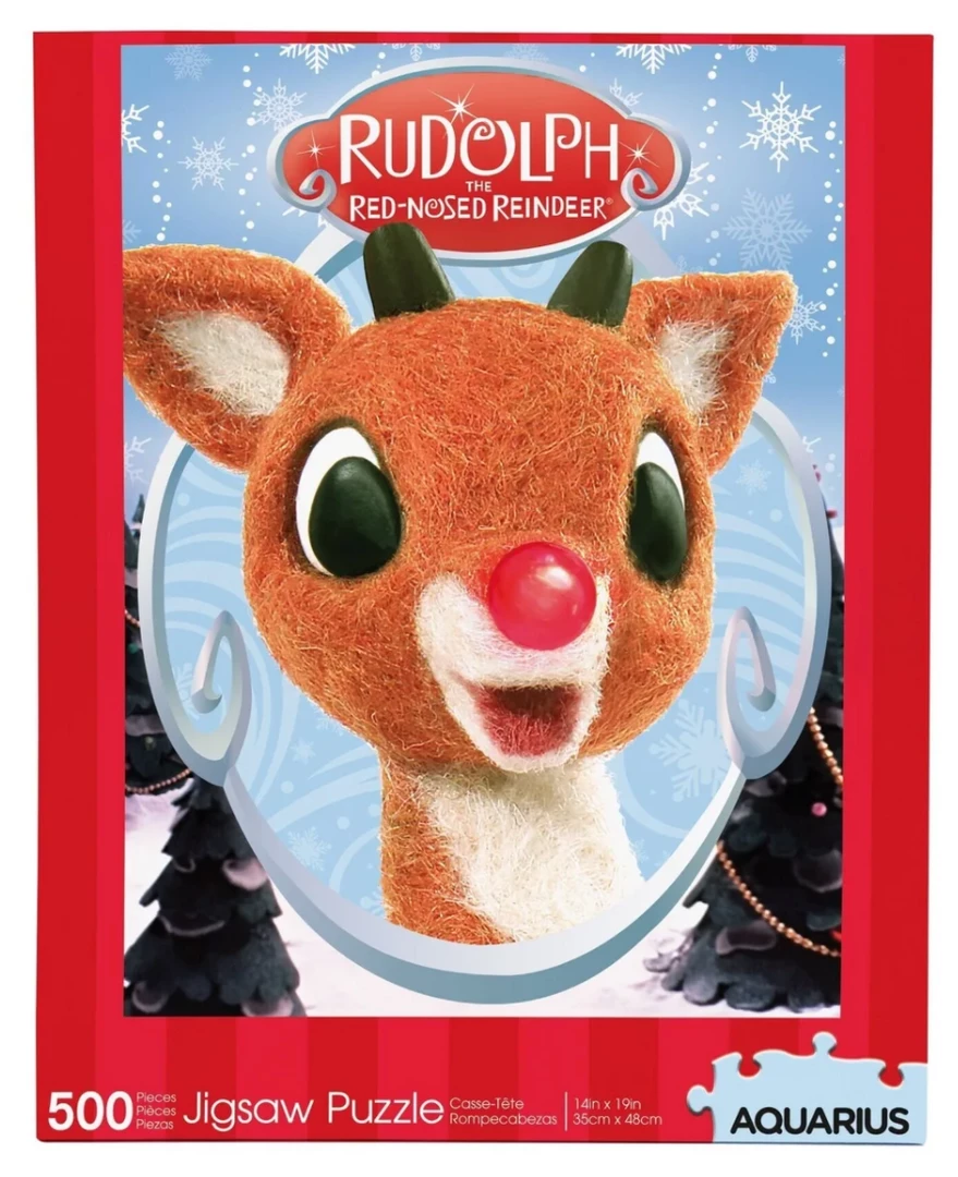 Top 10 💯 NMR Rudolph Collage 500 Piece Jigsaw Puzzle Holiday Movies ❤️ 3 NMR Rudolph Collage 500 Piece Jigsaw Puzzle Holiday Movies