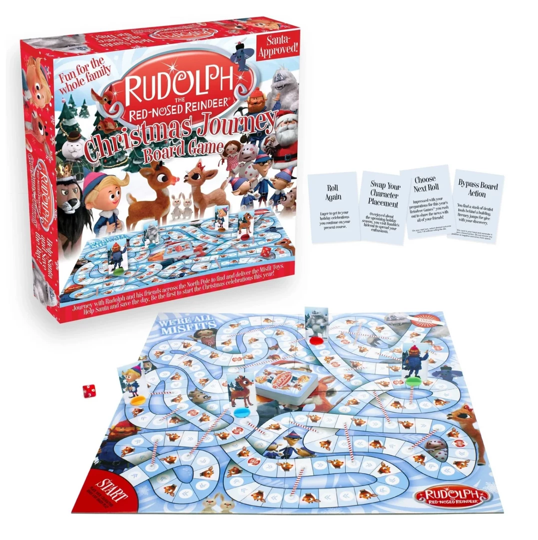 Deals ✨ NMR Rudolph The Red-nosed Reindeer Board Game ❤️ 3 NMR Rudolph The Red-nosed Reindeer Board Game