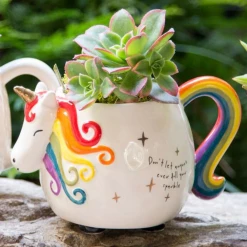 Natural Life Unicorns Unicorn Folk Art Mug