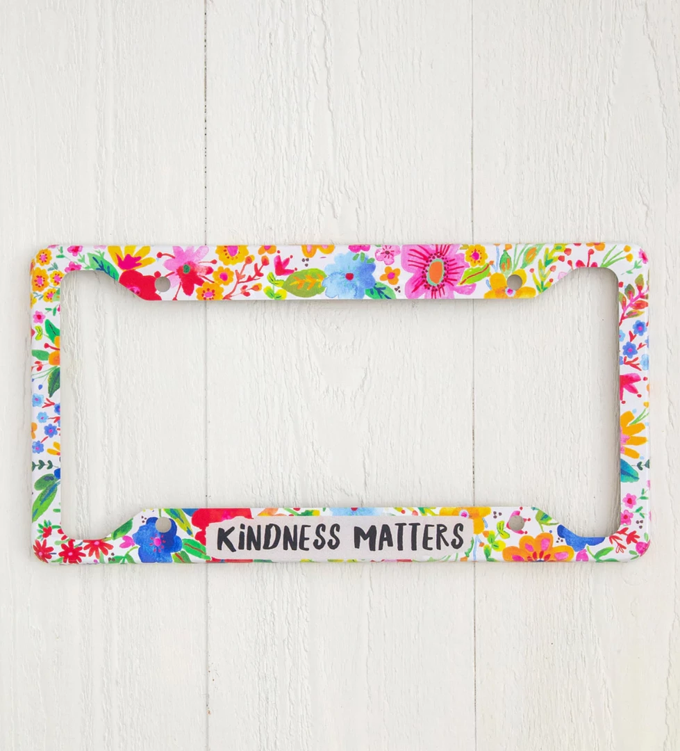 Top 10 ๐ Natural Life Kindness Matters License Plate Frame ๐ 3 Natural Life Kindness Matters License Plate Frame