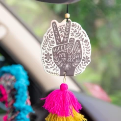 Natural Life Be The Good Yo Wish To See Car Air Freshener