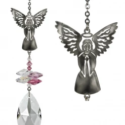 Woodstock Chimes Angel ~ Crystal Fantasy Suncatcher Angel Gifts