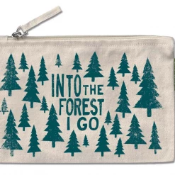 Soul Flower Into The Forest I Go Large Zipper Pouch