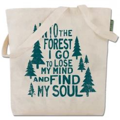 Soul Flower Into The Forest I Go Eco Tote Bag