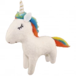 World Buyers Ulysses Unicorn Felted Woolie Friend Unicorns