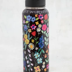 Natural Life Spread Kindness Like Wild Flowers Stainless Steel XL Water Bottle