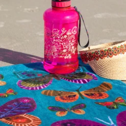 Natural Life Drink Up Water Bottle XL Pink