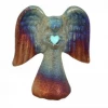 Top 10 ✔️ Raku Potteryworks Angel Gifts Spirit Angel With Gemstone Heart Handcrafted (2.5") From Raku Pottery 🔔 2 Raku Potteryworks Angel Gifts Spirit Angel With Gemstone Heart Handcrafted (2.5") From Raku Pottery