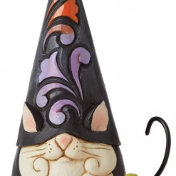 Enesco Black Cat Gnome Figurine By Jim Shore Heartwood Creek Fairies & Gnomes