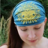 Soul Flower Sun Art Boho Headband