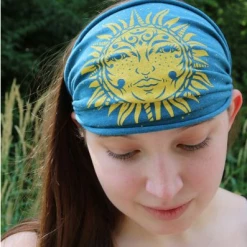 Soul Flower Sun Art Boho Headband