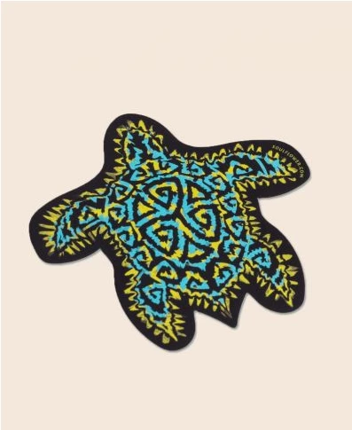 Cheapest ๐ Soul Flower Trippy Turtle Sticker ๐ 3 Soul Flower Trippy Turtle Sticker