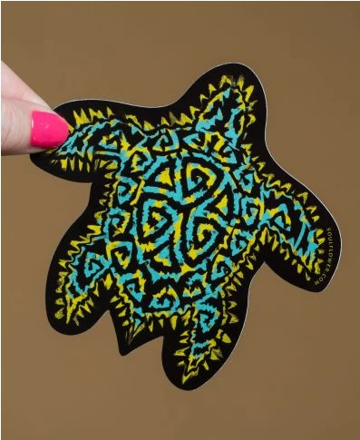 Cheapest ๐ Soul Flower Trippy Turtle Sticker ๐ 4 Soul Flower Trippy Turtle Sticker