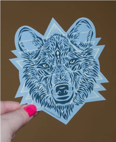 Top 10 ✔️ Soul Flower Spirit Of The Wolf Sticker ⌛ 3 Soul Flower Spirit Of The Wolf Sticker