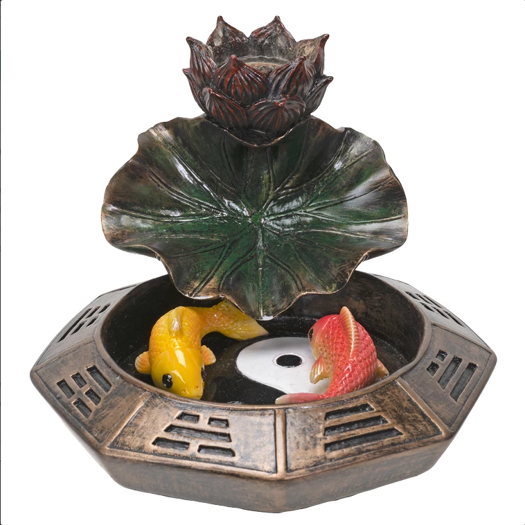 Best reviews of โ๏ธ Pacific Trading Yin Yang Koi Pond Backflow Incense Cone Burner Incense & Accessories ๐ฅ 3 Pacific Trading Yin Yang Koi Pond Backflow Incense Cone Burner Incense & Accessories