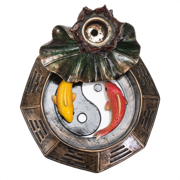 Best reviews of โ๏ธ Pacific Trading Yin Yang Koi Pond Backflow Incense Cone Burner Incense & Accessories ๐ฅ 6 Pacific Trading Yin Yang Koi Pond Backflow Incense Cone Burner Incense & Accessories
