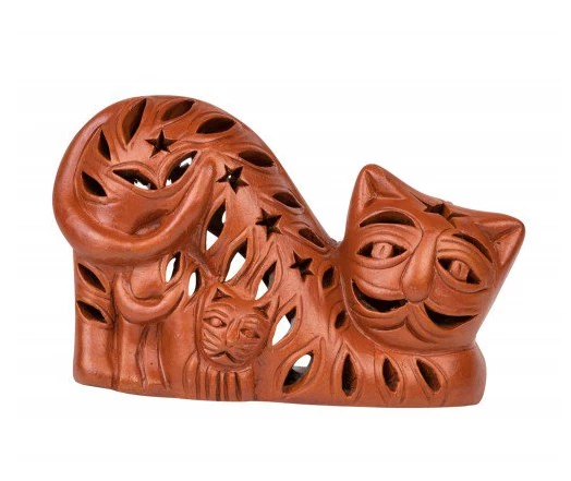 Hot Sale โค๏ธ Ten Thousand Villages Celestial Cats Tea Light Candle Holder Handcrafted In Bangladesh ๐ 3 Ten Thousand Villages Celestial Cats Tea Light Candle Holder Handcrafted In Bangladesh