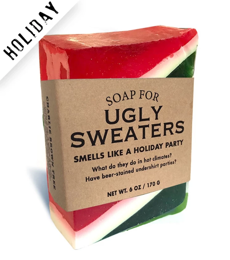 Buy 🎉 Whiskey River Soap Co Soap For Ugly Sweaters ~ Smells Like A Holiday Party 🥰 3 Whiskey River Soap Co Soap For Ugly Sweaters ~ Smells Like A Holiday Party