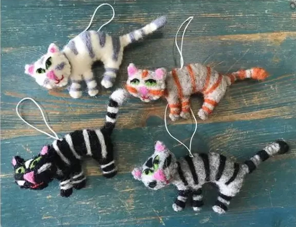Best reviews of 🌟 The Winding Road Kitty Cat Hand-Felted Wool Ornament Handcrafted In Nepal 👏 3 The Winding Road Kitty Cat Hand-Felted Wool Ornament Handcrafted In Nepal