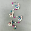 The Winding Road Llamas Felted Wool Garland Handcrafted In Nepal