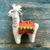 Wholesale ✔️ The Winding Road Llama Hand-Felted Wool Ornament Handcrafted In Nepal Llamas ⭐ 1 The Winding Road Llama Hand-Felted Wool Ornament Handcrafted In Nepal Llamas