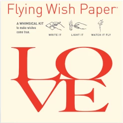 LOVE LETTERS Mini Flying Wish Paper Kit