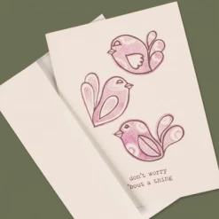 Soul Flower Don't Worry 'Bout A Thing Birds Greeting Card