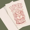 Soul Flower Love Is All You Need Buddha Greeting Card