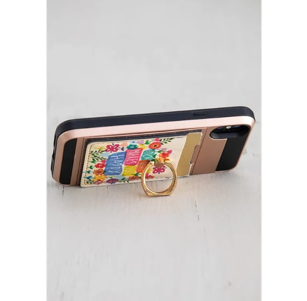 Wholesale 🎁 Natural Life Be Patient Phone Pocket Ring 🔔 4 Natural Life Be Patient Phone Pocket Ring