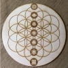 Zen And Meow Flower Of Life Chakras Crystal Grid Crystals & Tumbled Stones