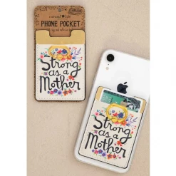 Natural Life Strong As A Mother Phone Pocket Ring