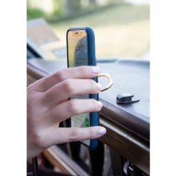 Natural Life Black Phone Ring Hooks Set