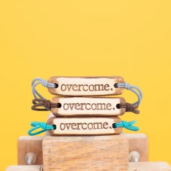 New 🎉 Overcome. MudLOVE Bracelet Eco-Conscious Gifts 👏 10 Overcome. MudLOVE Bracelet Eco-Conscious Gifts
