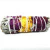New Age Imports Smudge Sticks Medium 3-4" White Sage With Rose Petals Smudging Tools & Accessories