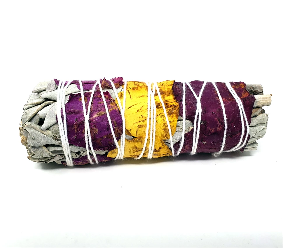 Deals ๐ New Age Imports Smudge Sticks Medium 3-4" White Sage With Rose Petals Smudging Tools & Accessories ๐ 3 New Age Imports Smudge Sticks Medium 3-4" White Sage With Rose Petals Smudging Tools & Accessories