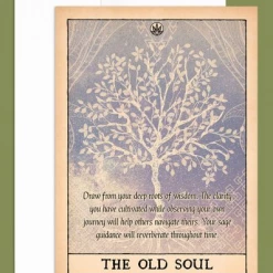 Soul Flower The Old Soul Greeting Card
