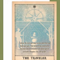 Soul Flower The Traveler Greeting Card