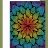Soul Flower Trippy Flower Greeting Card