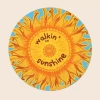 Cheapest 🎉 Soul Flower Walkin' On Sunshine Sticker 💯 2 Soul Flower Walkin' On Sunshine Sticker