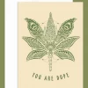 Soul Flower You Are Dope Greeting Card