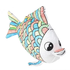 RI Novelty Fish Color-A-Pal Marker And Plush Canvas Set Kids Crafts & Activities