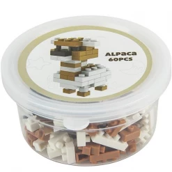 RI Novelty Llamas Mini Blocks Animal Series Alpaca