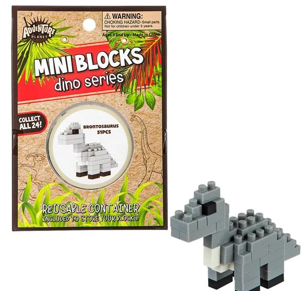 Best reviews of 😉 RI Novelty Kids Crafts & Activities Mini Blocks Dino Series Brontosaurus ✨ 3 RI Novelty Kids Crafts & Activities Mini Blocks Dino Series Brontosaurus