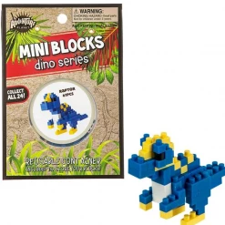 RI Novelty Mini Blocks Dino Series Raptor Kids Crafts & Activities