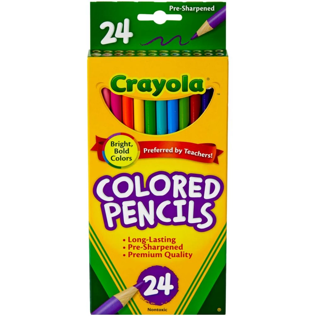 Best deal ⌛ Notions 24 Count Colored Pencils Kids Crafts & Activities 💯 3 Notions 24 Count Colored Pencils Kids Crafts & Activities