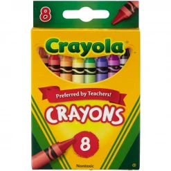 Notions 8 Count Crayola Crayons Kids Crafts & Activities