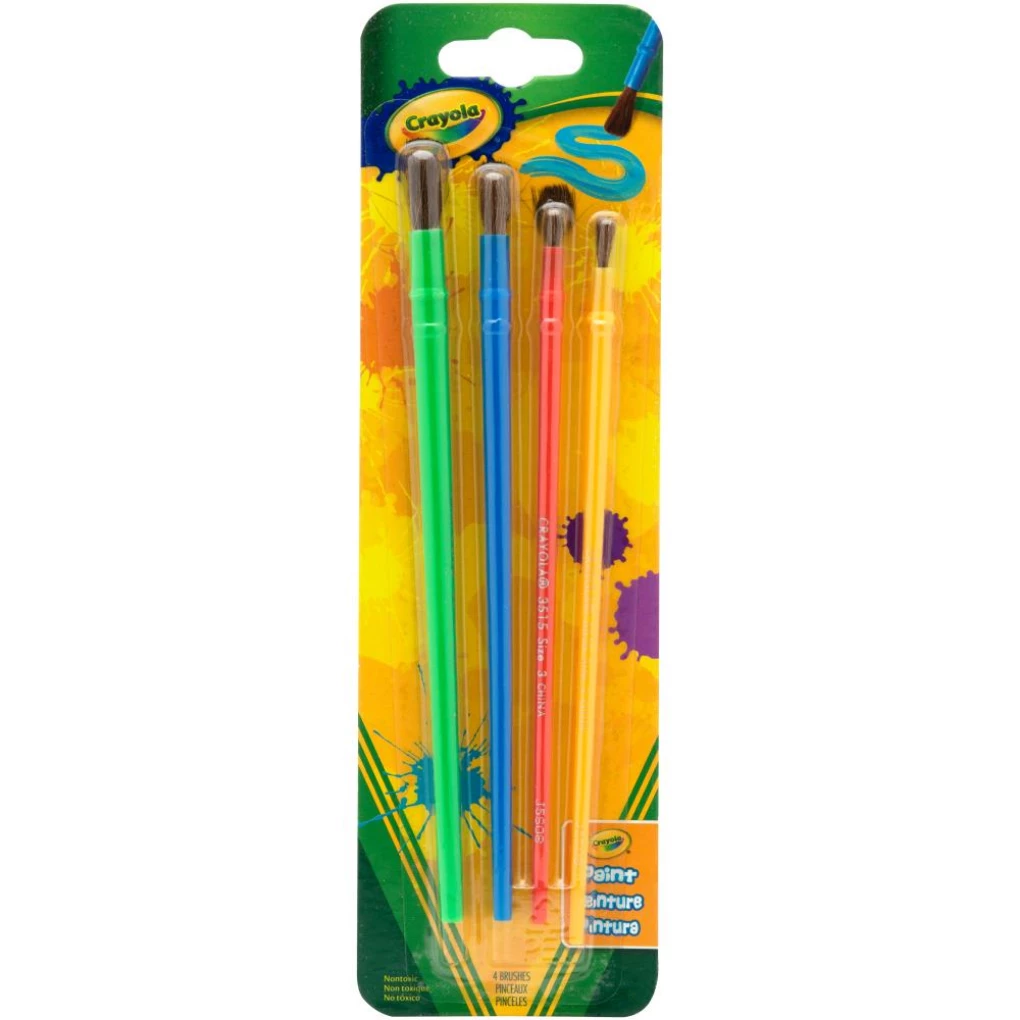 Cheap 🛒 Notions Kids Crafts & Activities Crayola Paintbrushes ✔️ 3 Notions Kids Crafts & Activities Crayola Paintbrushes
