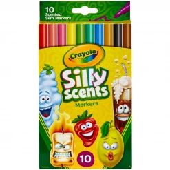 Deals 👏 Notions Kids Crafts & Activities 10 Count Crayola Silly Scents Fine Line Washable Markers ⌛ 5 Notions Kids Crafts & Activities 10 Count Crayola Silly Scents Fine Line Washable Markers