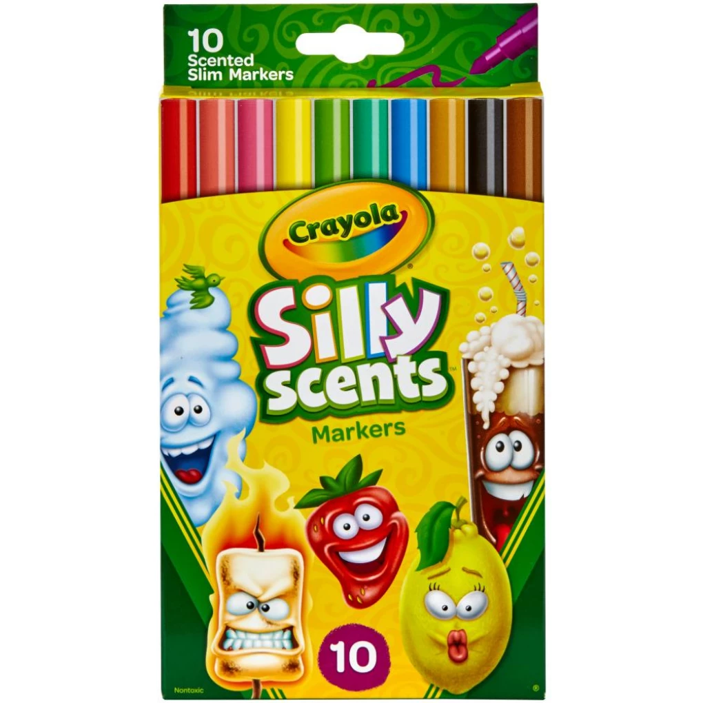 Deals 👏 Notions Kids Crafts & Activities 10 Count Crayola Silly Scents Fine Line Washable Markers ⌛ 4 Notions Kids Crafts & Activities 10 Count Crayola Silly Scents Fine Line Washable Markers